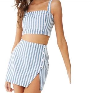 FOREVER21 SKIRT SET SIZE SMALL